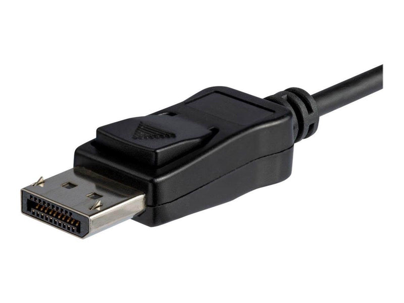 StarTech.com 5.9 ft. (1.8 m) - USB-C to DisplayPort Adapter Cable - 8K - HBR3 - external video adapter - black