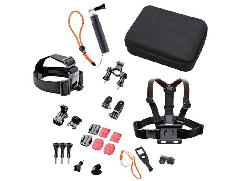 Rollei Actioncam Accessories Kit Outdoor - action camera mounting kit