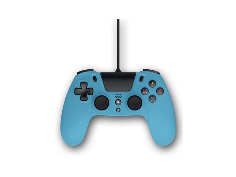 Gioteck VX4 Wired Blue Controller for PS4 - Wired Controller - Sony PlayStation 4
