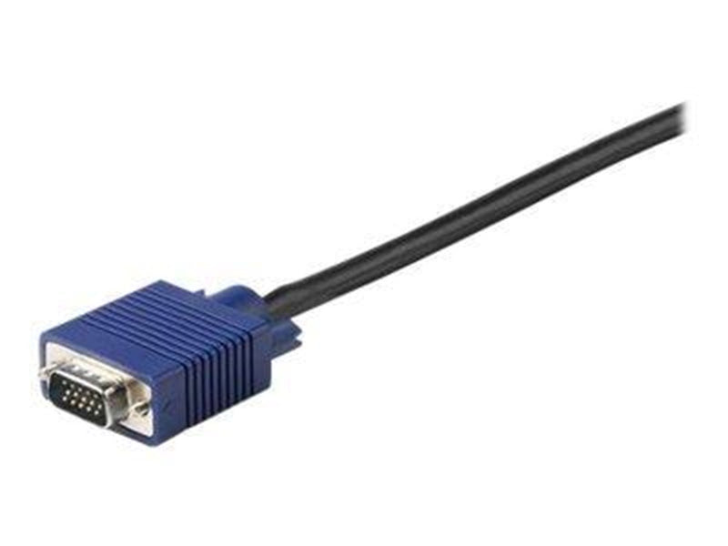 StarTech.com 15ft / 4.6m USB KVM Cable for Rackmount Consoles - VGA and USB - video / USB cable - 4.6 m