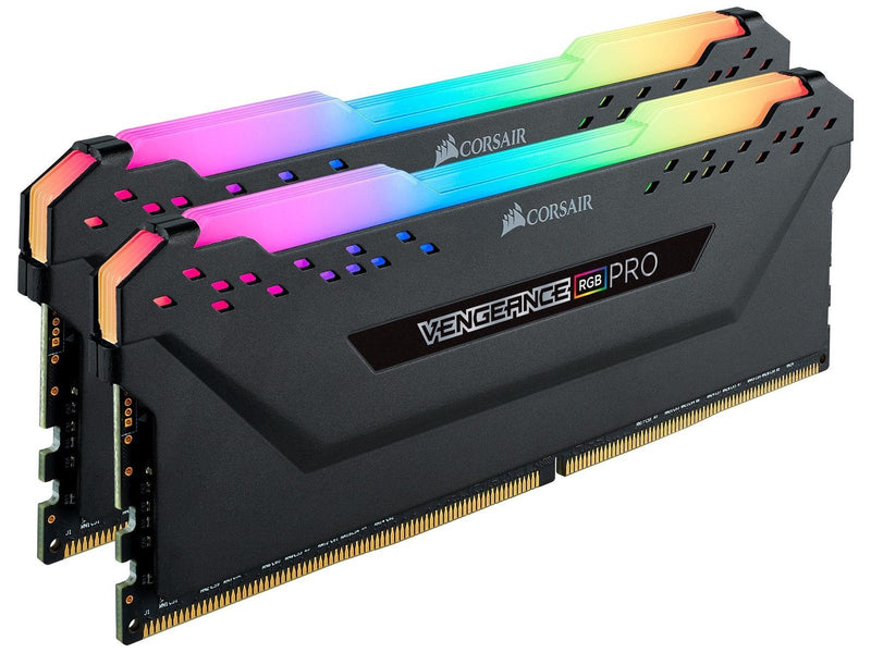 Corsair Vengeance RGB PRO DDR4-3600 - 16GB - CL18 - Dual Channel (2 pcs) - AMD Optimized & Intel XMP - Schwarz mit RGB
