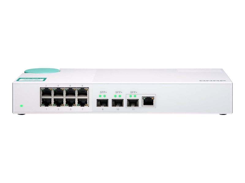 QNAP QSW-308-1C 3-port 10G SFP+ and 8-port Gigabit Unmanaged Switch