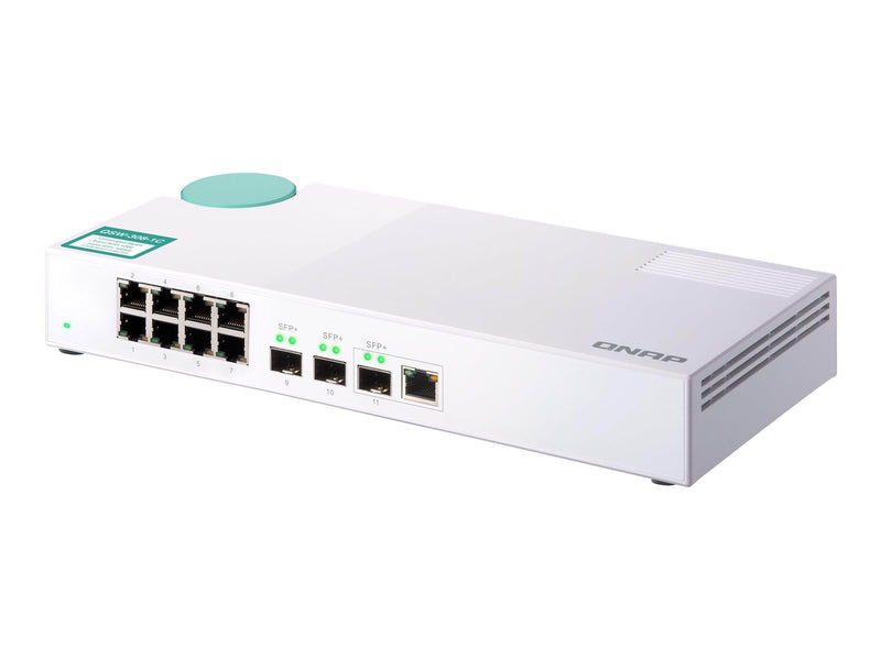 QNAP QSW-308-1C 3-port 10G SFP+ and 8-port Gigabit Unmanaged Switch