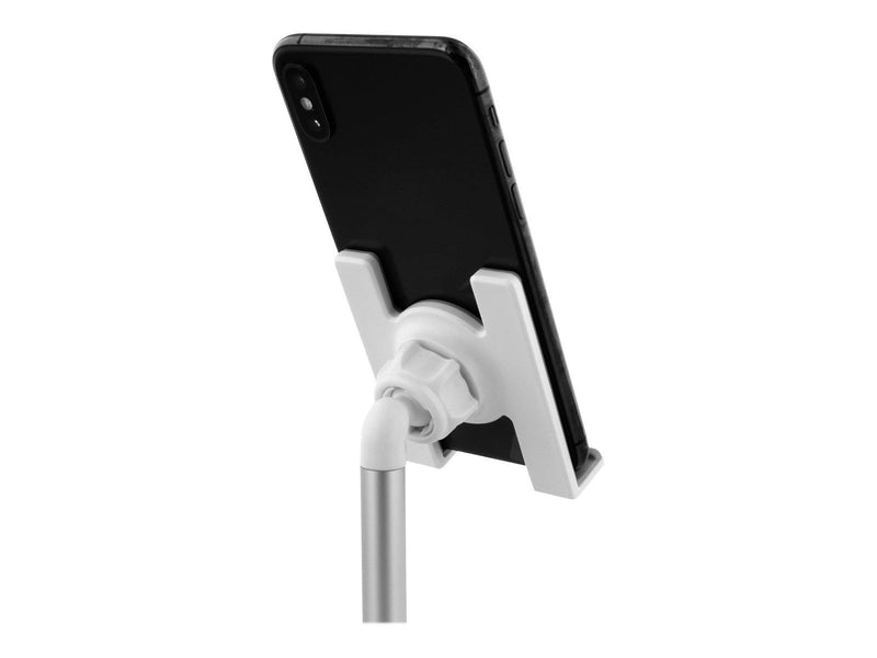 Deltaco Desk phone and tablet holder white