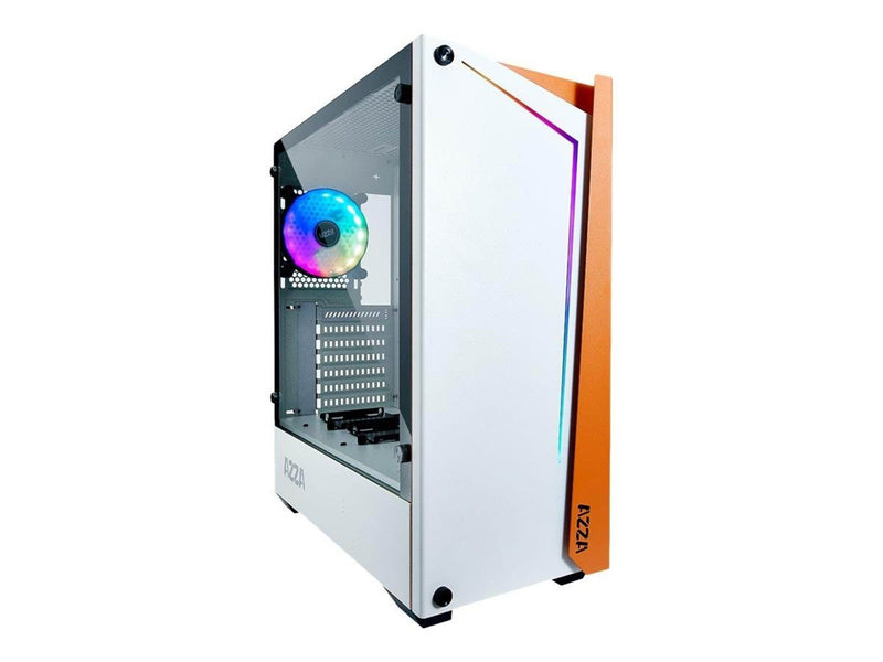 AZZA Apollo 430 - mid tower - ATX - Gehäuse - Tower - Weiß