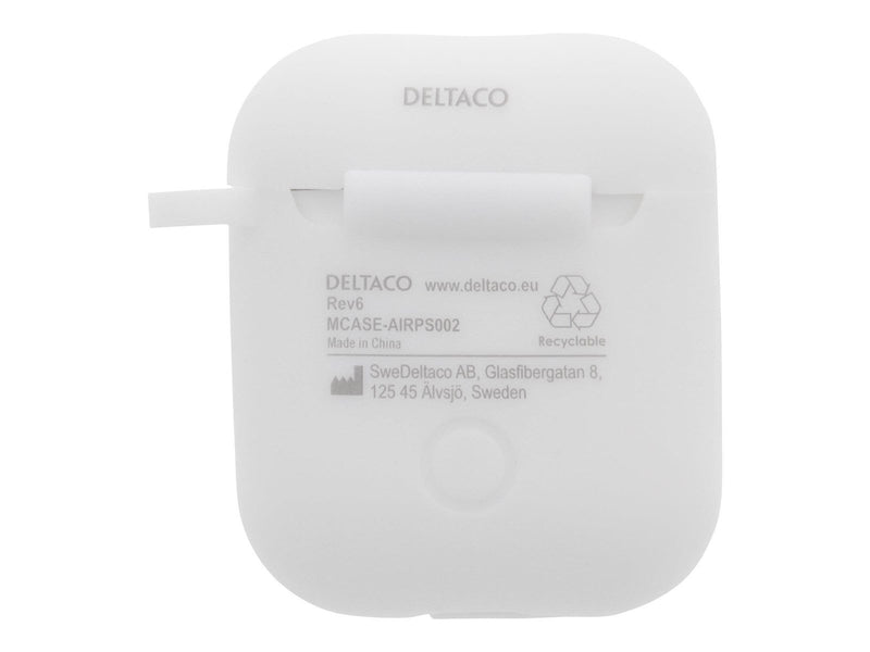 Deltaco AirPods Silicon Case white