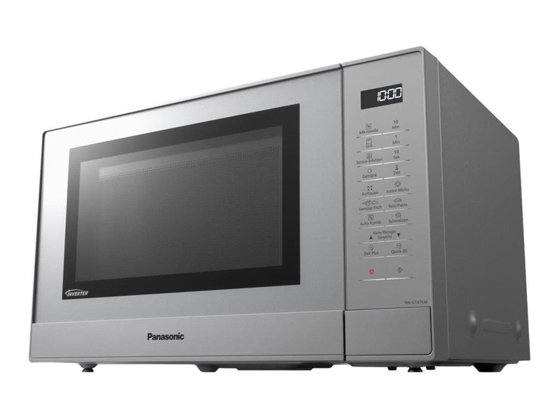Panasonic NN-GT47KMGPG - microwave oven with grill - freestanding - silver