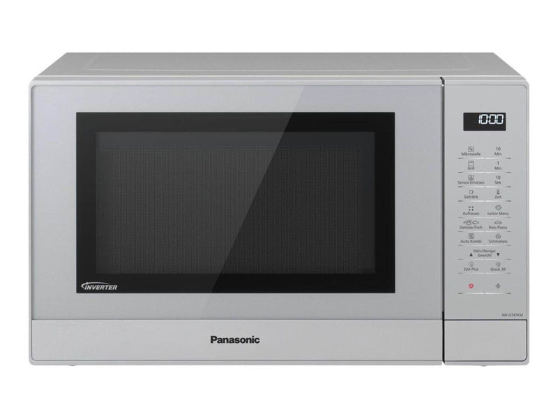Panasonic NN-GT47KMGPG - microwave oven with grill - freestanding - silver
