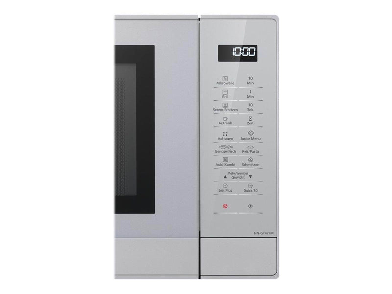 Panasonic NN-GT47KMGPG - microwave oven with grill - freestanding - silver