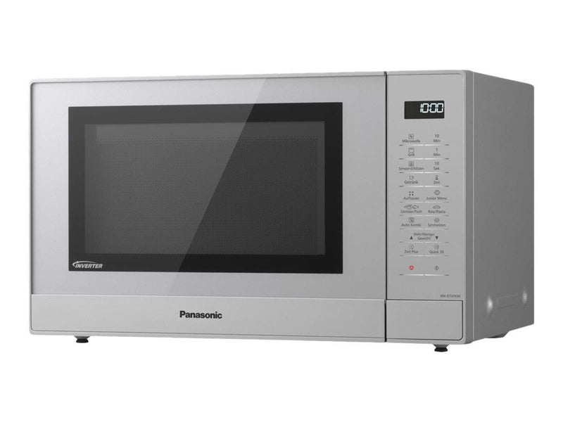 Panasonic NN-GT47KMGPG - microwave oven with grill - freestanding - silver