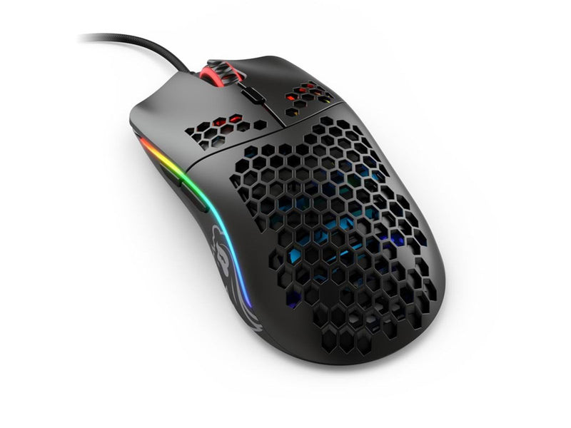 Glorious Model O- (Small) - Matte Black - Gaming Maus (Schwarz mit RGB)
