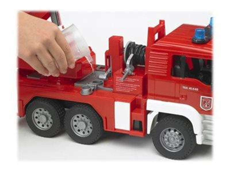 Bruder MAN TGA Fire engine with water pump w.Light & Sound Module
