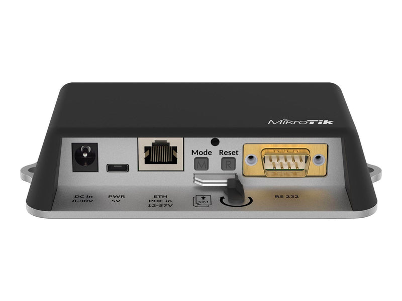 MikroTik LtAP mini / RB912R-2ND-LTM Small weatherproof wireless access point with LTE antennas two SIM slots integrated GPS and