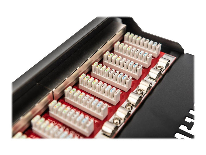 DIGITUS DN-91612S-EA - 12-Port Cat6A Shielded - Patch Panel