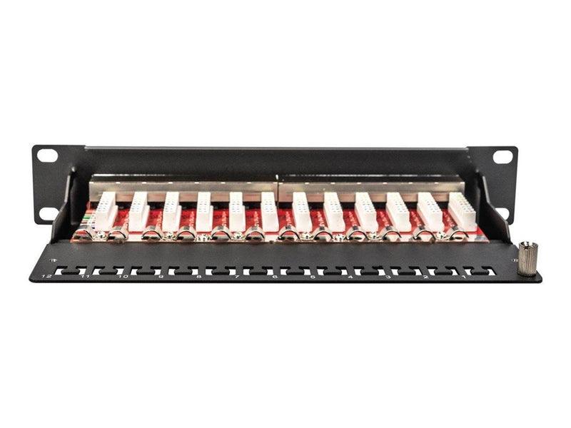DIGITUS DN-91612S-EA - 12-Port Cat6A Shielded - Patch Panel