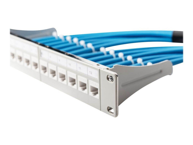 DIGITUS DN-91419 - 12-Port Modular Patch Panel