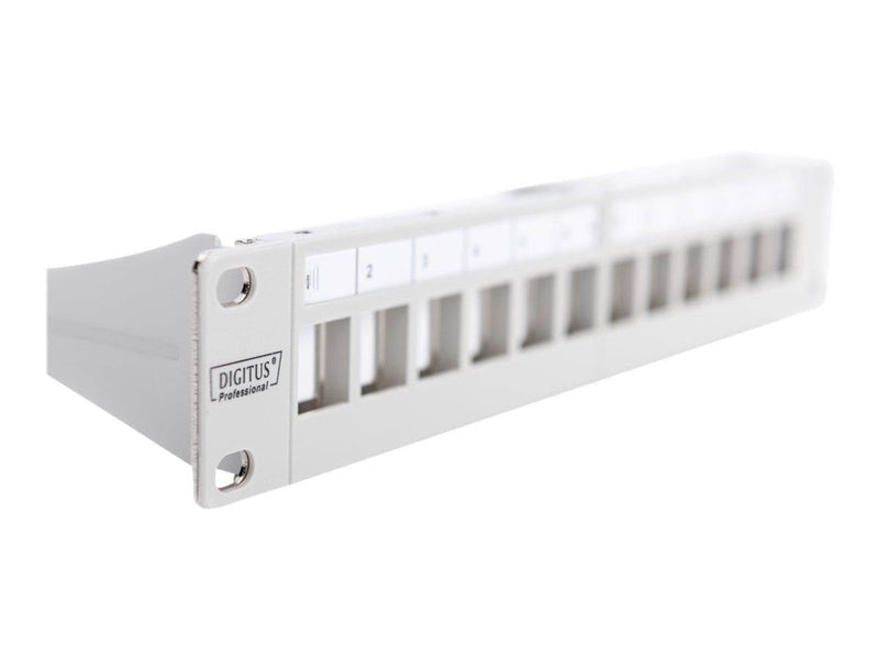 DIGITUS DN-91419 - 12-Port Modular Patch Panel