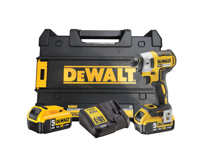 Dewalt DCF887P2-QW 18V XR Li-Ion Brushless Impact Driver w/ 3 Speeds, 5Ah