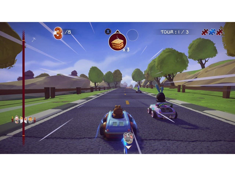 Garfield Kart: Furious Racing - Sony PlayStation 4 - Rennspiel - PEGI 3
