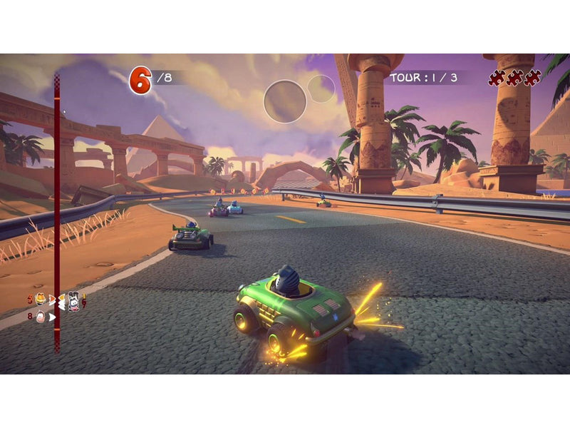 Garfield Kart: Furious Racing - Sony PlayStation 4 - Rennspiel - PEGI 3