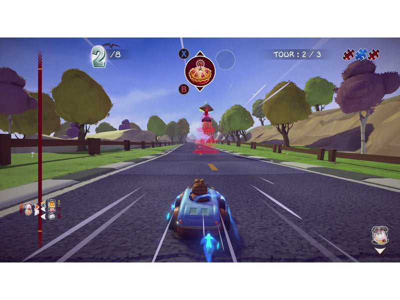 Garfield Kart: Furious Racing - Sony PlayStation 4 - Rennspiel - PEGI 3