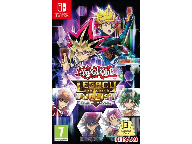 Yu-Gi-Oh! Legacy of the Duelist: Link Evolution (Code in a Box) - Nintendo Switch - Cards - PEGI 7