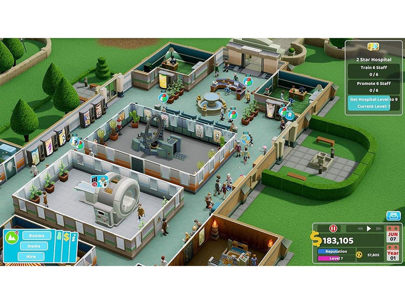 Two Point Hospital - Microsoft Xbox 360 - Strategie - PEGI 3