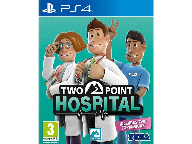 Two Point Hospital - Sony PlayStation 4 - Simulator - PEGI 3