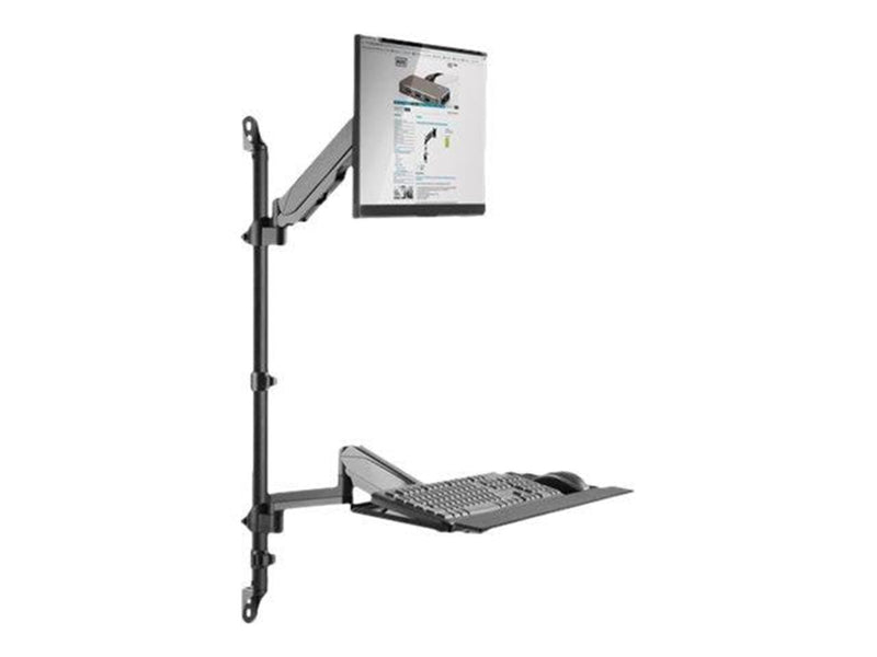 DIGITUS Sit-Stand Workstation Wall Mount