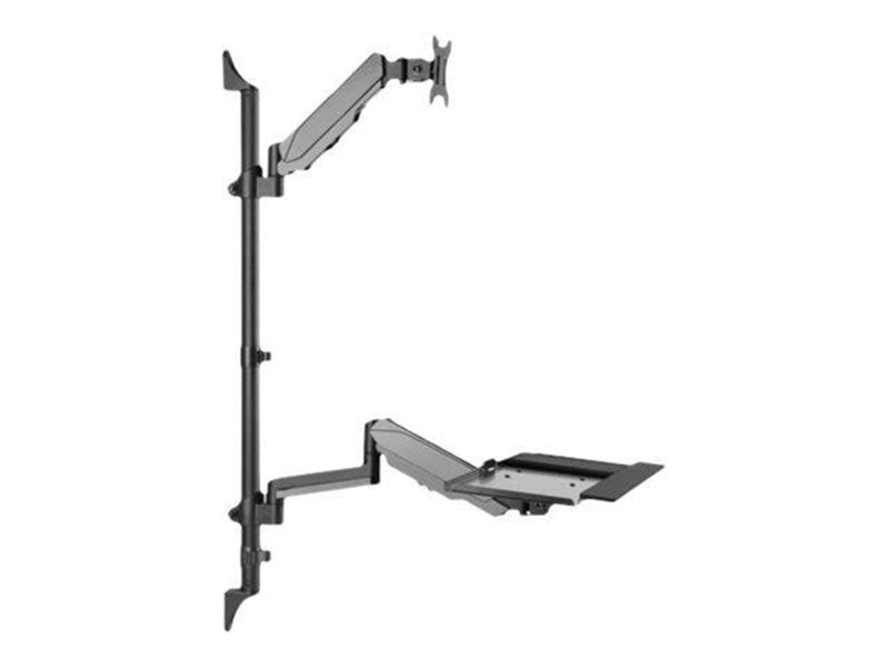 DIGITUS Sit-Stand Workstation Wall Mount