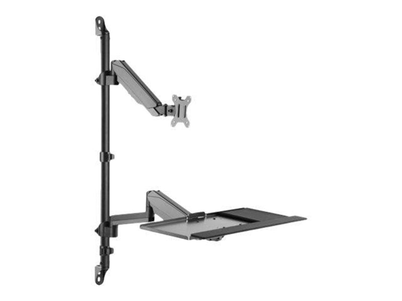DIGITUS Sit-Stand Workstation Wall Mount