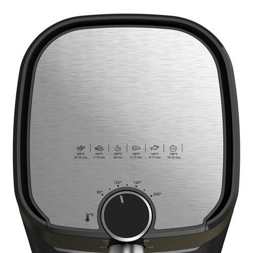 Tefal Easy Fry & Grill Classic Precision Heißluftfritteuse, 4,2L, schwarz/silber