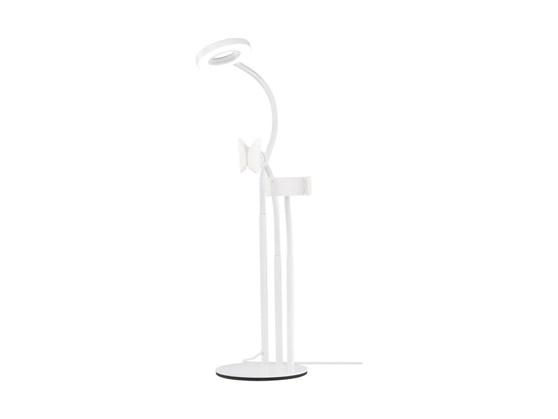 Deltaco 3-IN-1 Selfie Ring Lamp With Phone and Mic