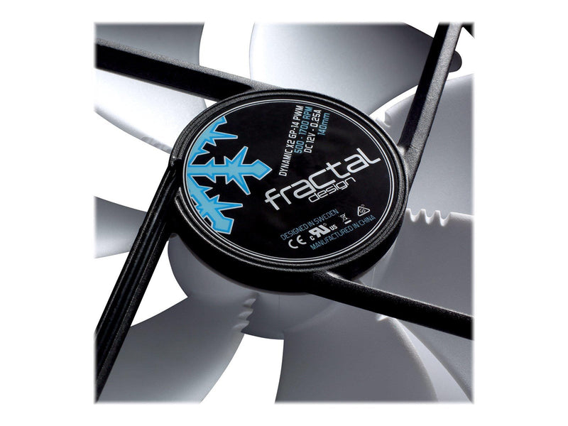 Fractal Design Dynamic X2 GP-12 PWM - Gehäuselüfter - 120mm - Weiß