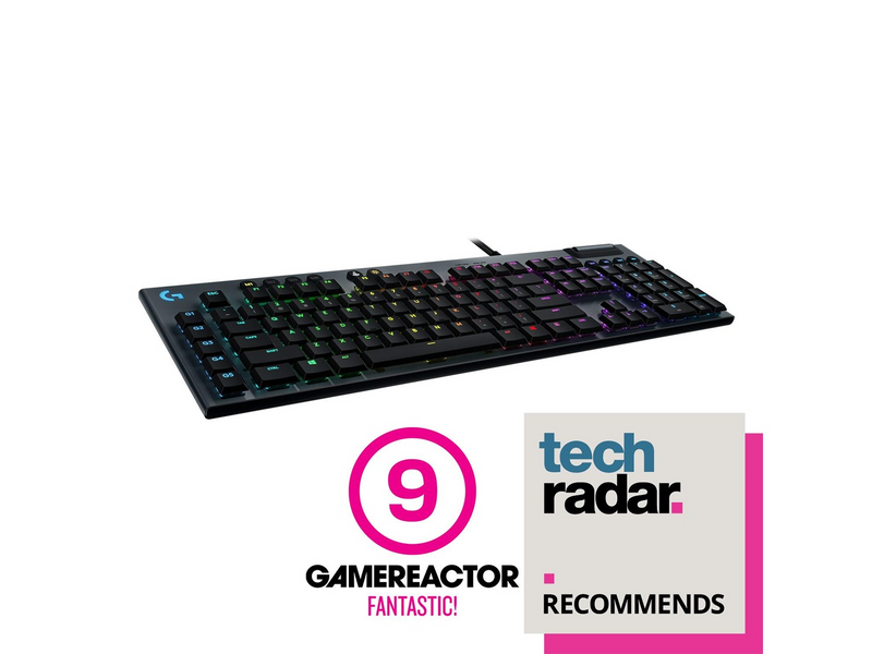 Logitech G815 LIGHTSYNC RGB GL Linear - US - Gaming Tastaturen - Englisch - US - Schwarz