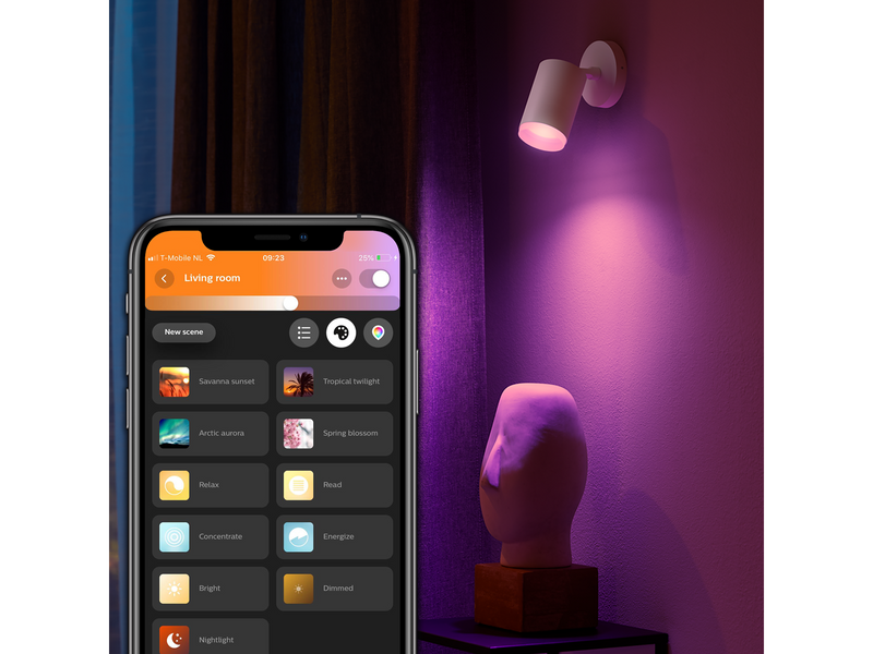 Philips Hue Fugato 1er Spot - weiß
