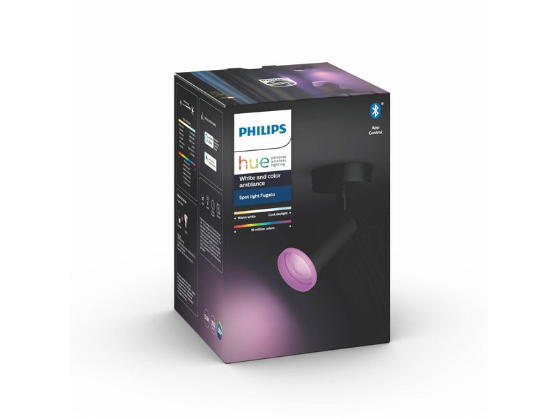 Philips Hue Fugato 1er Spot - schwarz