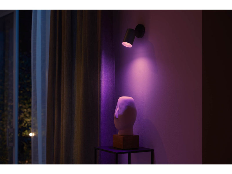 Philips Hue Fugato 1er Spot - schwarz