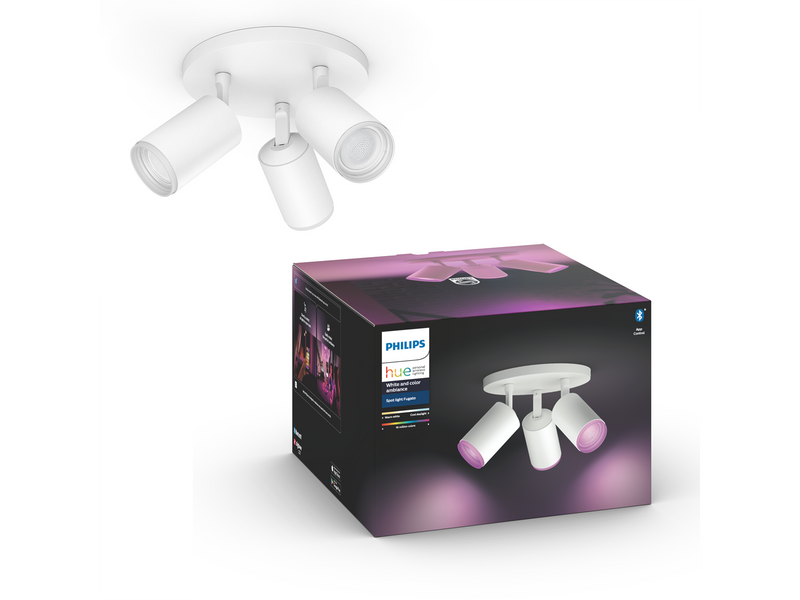 Philips Hue Fugato 3-er Spots 5.7W - weiß