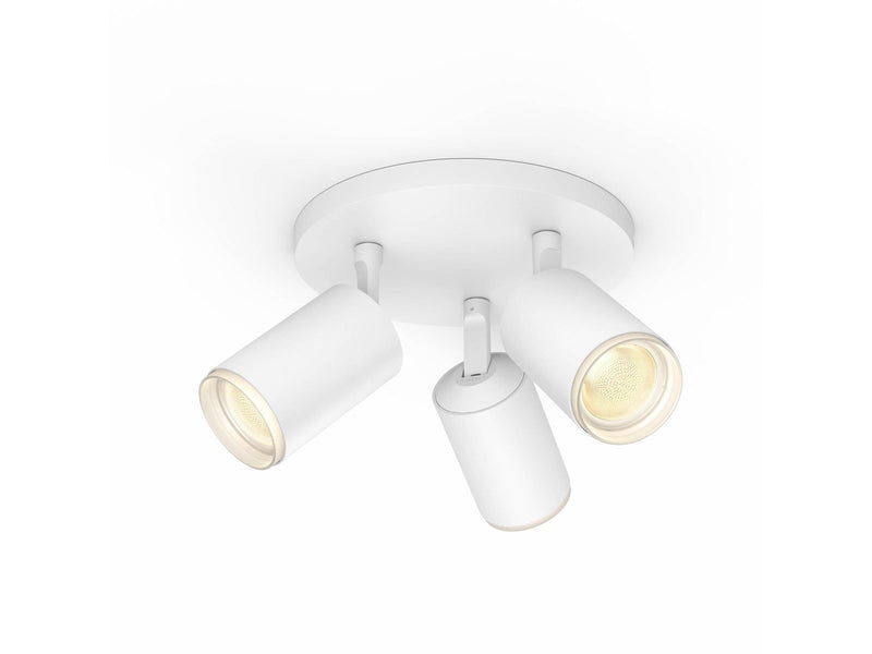 Philips Hue Fugato 3-er Spots 5.7W - weiß