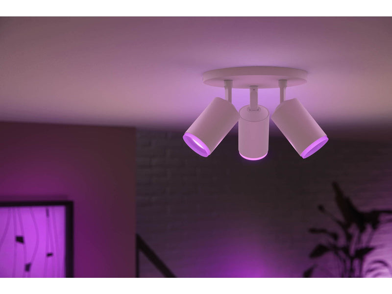 Philips Hue Fugato 3-er Spots 5.7W - weiß