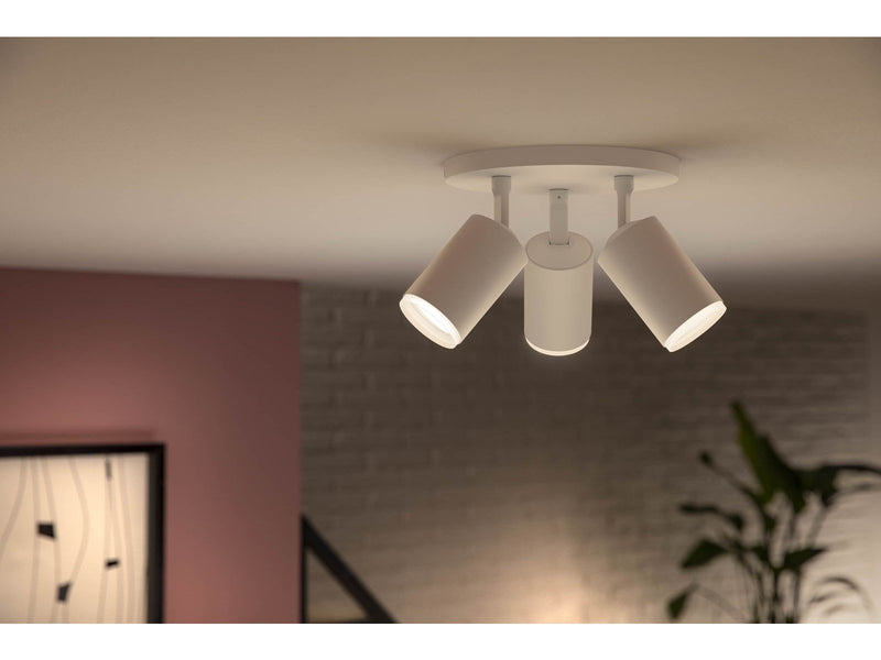 Philips Hue Fugato 3-er Spots 5.7W - weiß