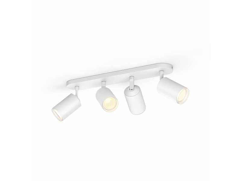 Philips Hue Fugato 4-er Spots 5.7W - weiß