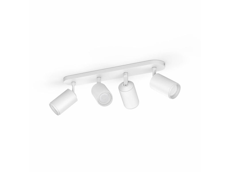 Philips Hue Fugato 4-er Spots 5.7W - weiß