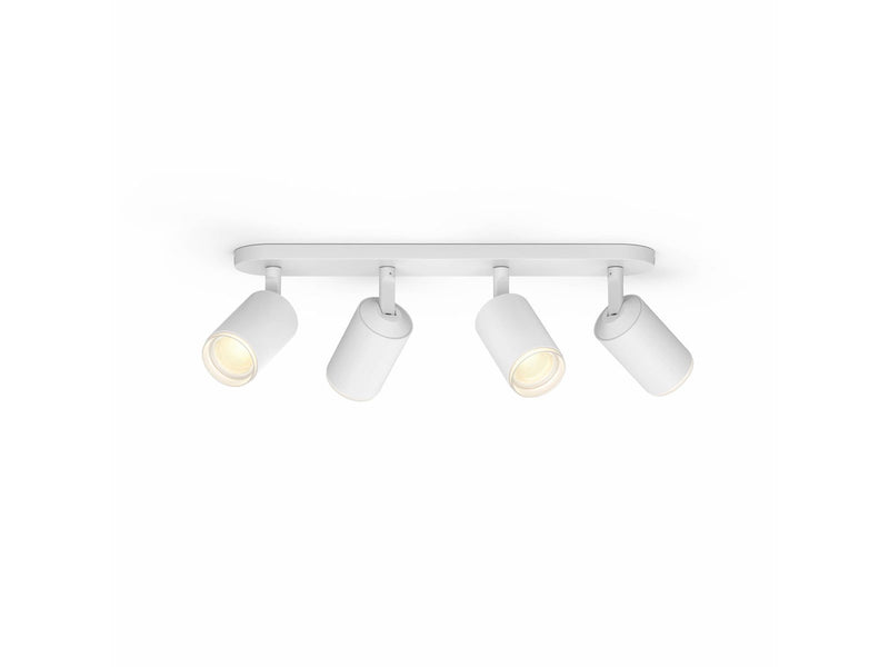 Philips Hue Fugato 4-er Spots 5.7W - weiß