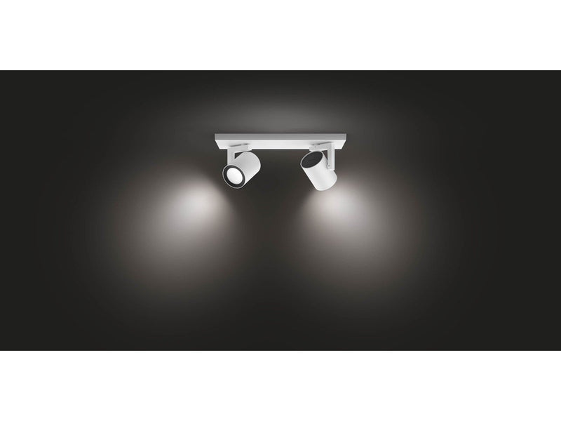 Philips Hue Argenta 2er Spot - weiß