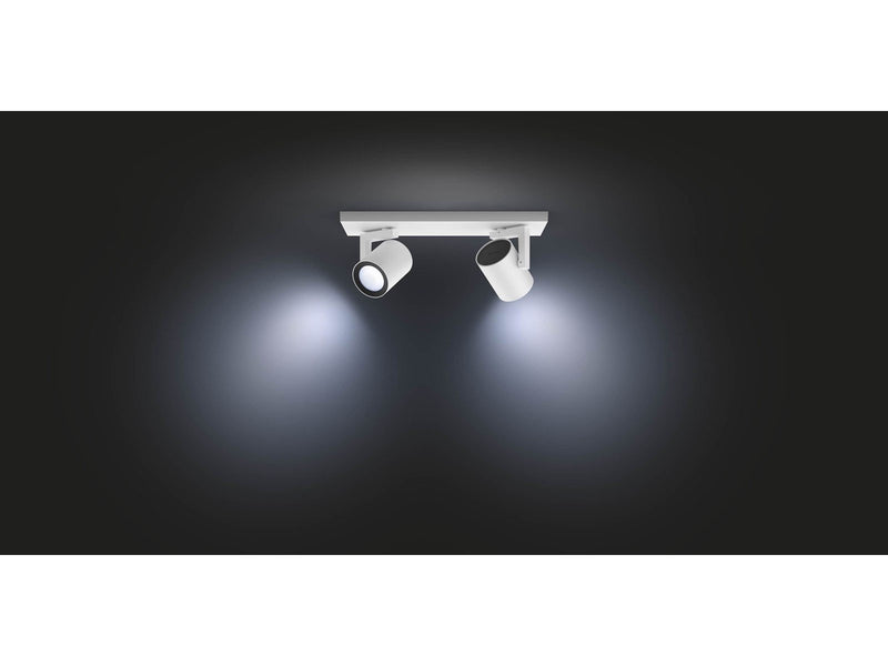 Philips Hue Argenta 2er Spot - weiß