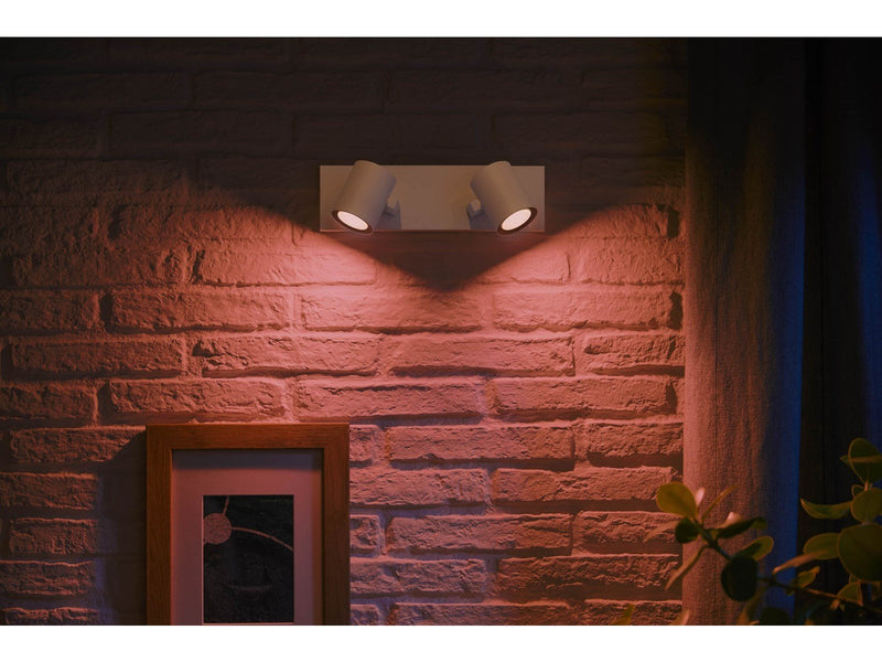 Philips Hue Argenta 2er Spot - weiß