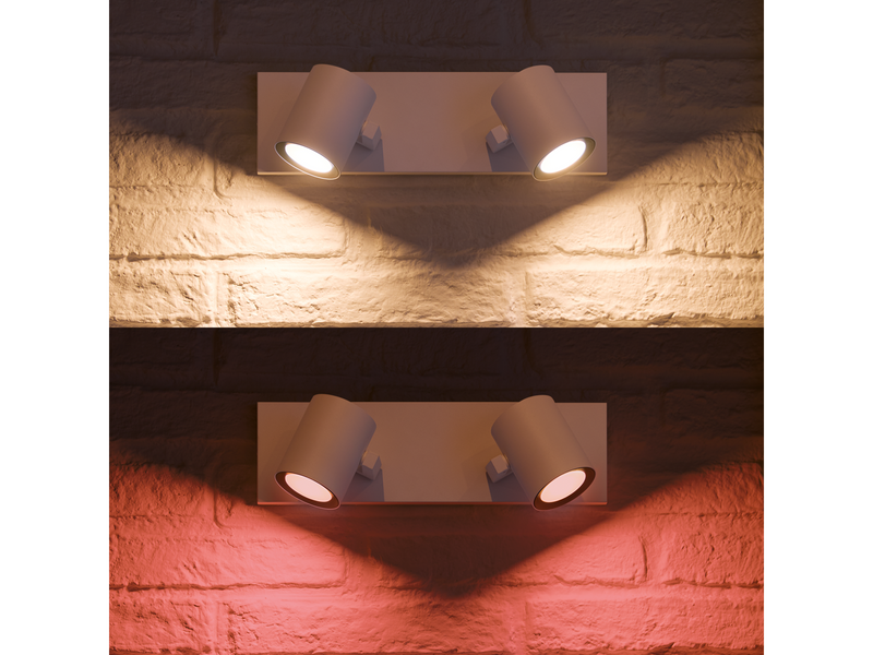 Philips Hue Argenta 2er Spot - weiß