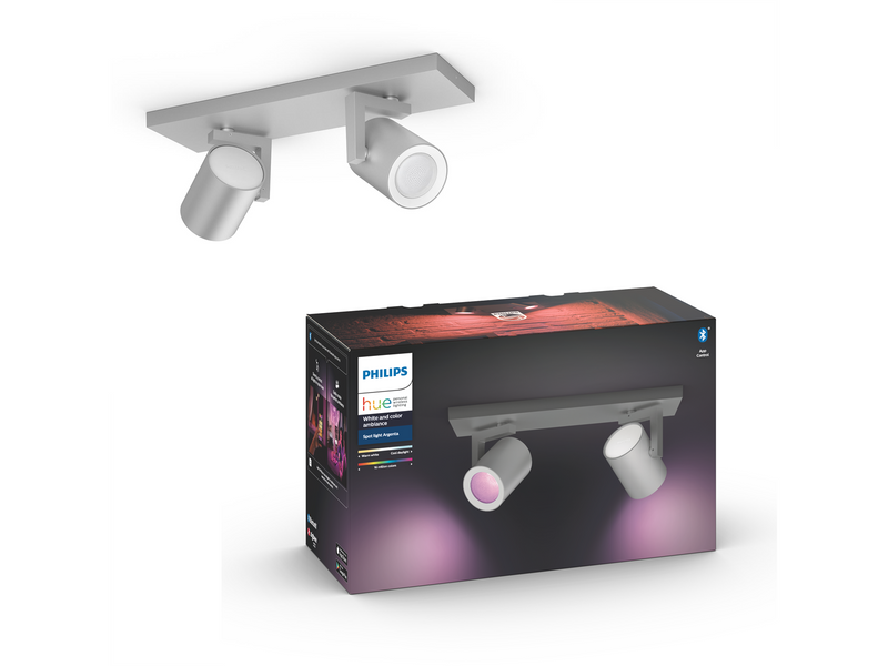 Philips Hue Argenta 2er Spot - Alu
